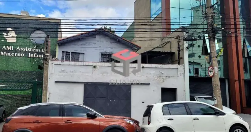 Terreno comercial para alugar na Rua Adolfo Bastos, 503, Vila Bastos, Santo André