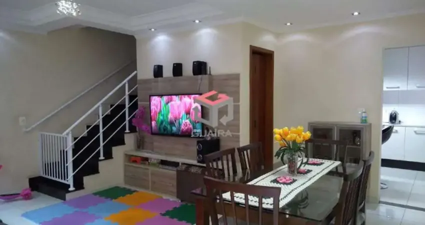 Sobrado à venda 3 quartos 1 suíte 3 vagas Camilópolis - Santo André - SP
