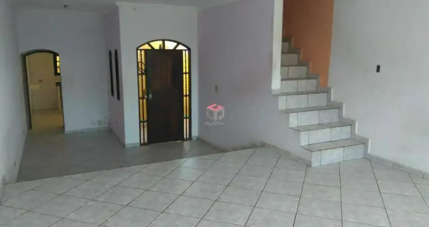 Sobrado com 180m² localizado no Jardim Las Vegas em Santo André- SP.