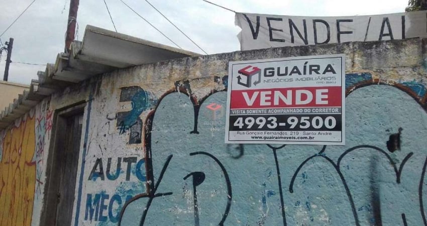 Amplo terreno para locação, 348 m² - Jardim Ocara - Santo André / SP