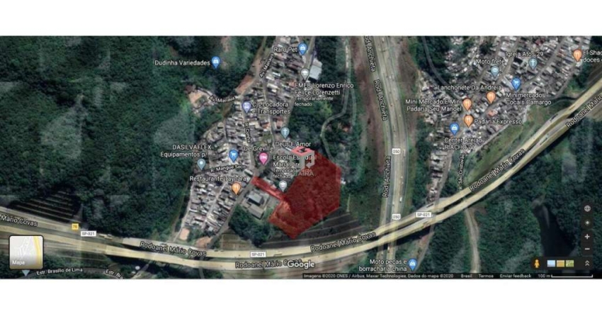 Área de 7.300m² localizada no Botujuru em São Bernardo do Campo - SP