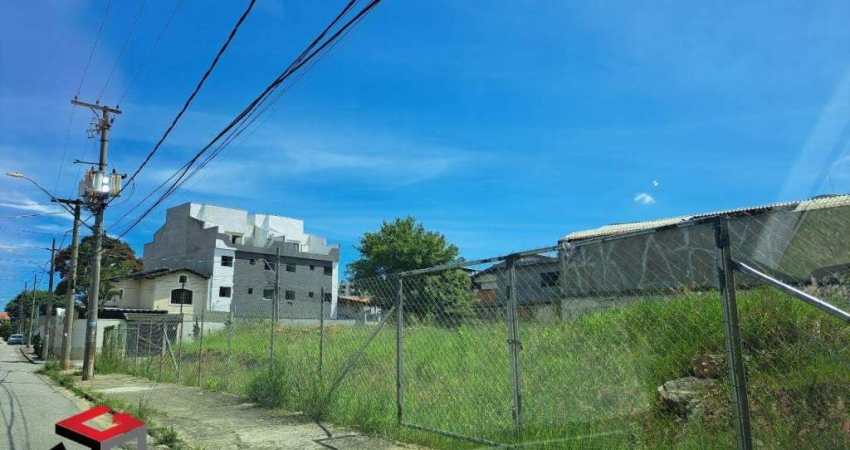 Terreno à venda na Rua Erato, 373, Vila América, Santo André