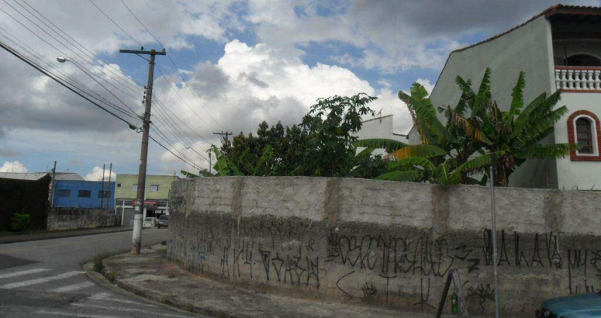 Terreno com 282,63m² localizado no Bairro Las Vegas em Santo André - SP.