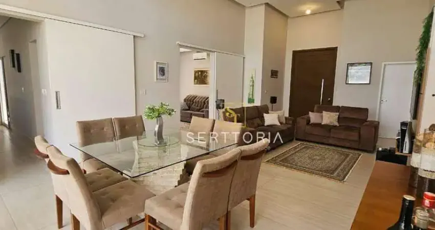 Casa com 3 dormitórios, 265 m² - venda por r$ 2.330.000,00 ou aluguel por r$ 16.186,00/mês - loteamento parque dos alecrins - campinas/sp