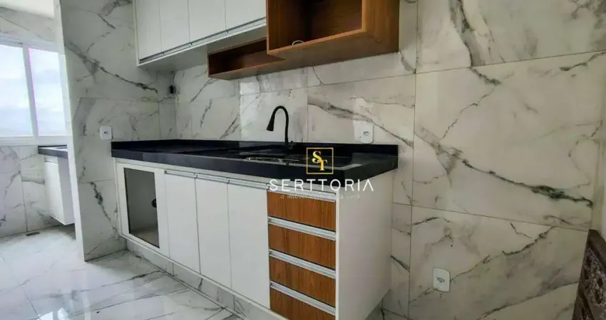 Apartamento com 3 dormitórios para alugar, 75 m² por r$ 3.300/mês - parque gabriel - hortolândia/sp