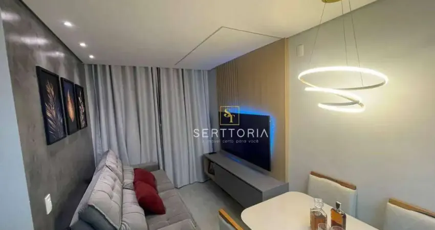 Apartamento com 2 dormitórios à venda, 57 m² por r$ 395.000,00 - jardim santo antônio - hortolândia/sp