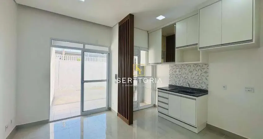 Apartamento com 2 dormitórios para alugar, 56 m² por r$ 2.500/mês - loteamento remanso campineiro - hortolândia/sp