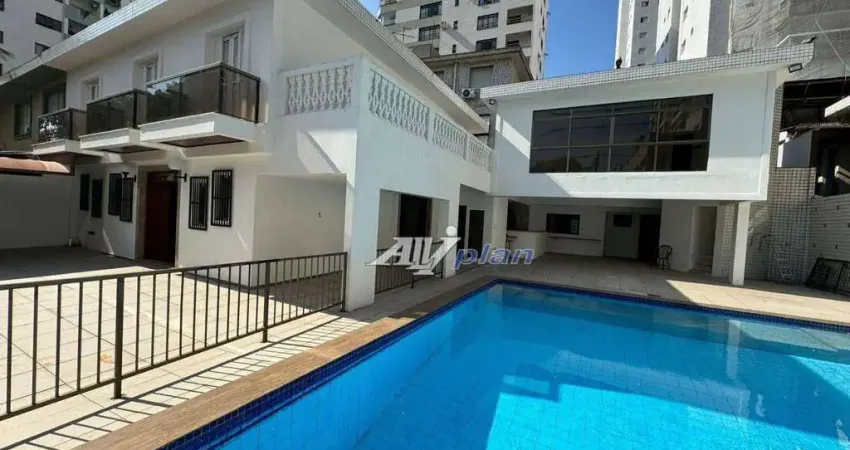 Sobrado com 4 dormitórios para alugar, 300 m² por R$ 16.000,00/mês - Ponta da Praia - Santos/SP