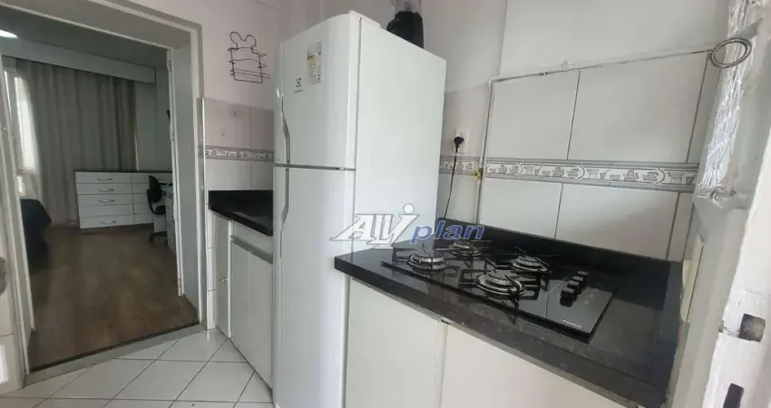 Kitnet com 1 dormitório para alugar por R$ 2.700,00/mês - Gonzaga - Santos/SP