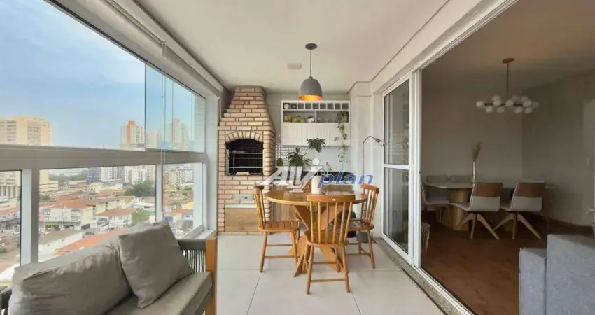 Apartamento com 3 dormitórios à venda, 115 m² por R$ 1.200.000,00 - Ponta da Praia - Santos/SP