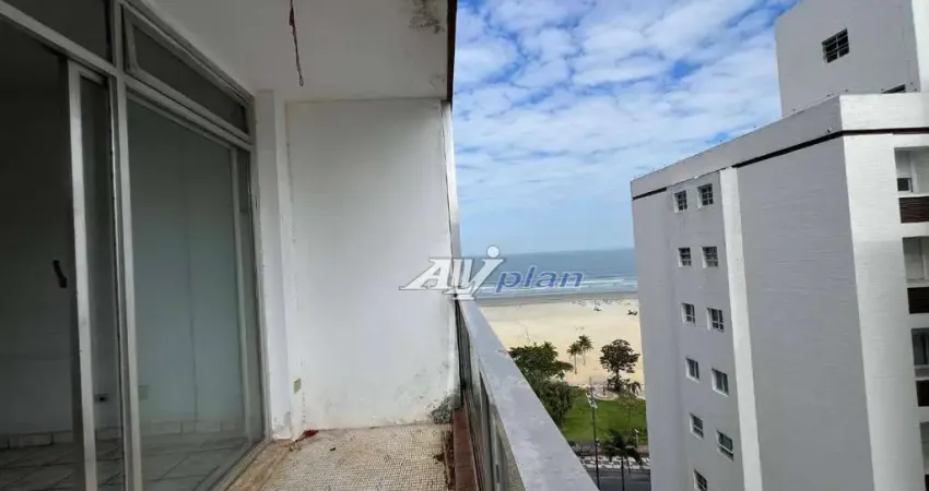 APARTAMENTO VISTA MAR/2 QUARTOS/2 WC/LAVANDERIA/IDEAL PARA REFORMA RETROFIT