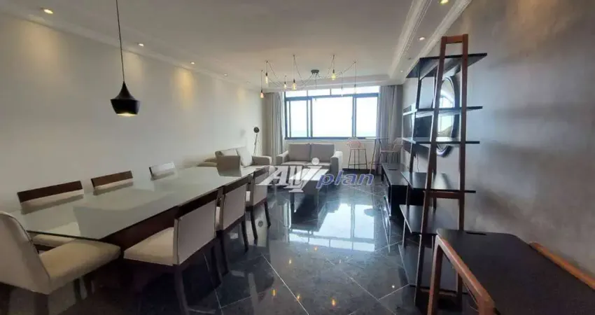 Apartamento com 3 dormitórios para alugar, 144 m² por r$ 9.500,00/mês - gonzaga - santos/sp