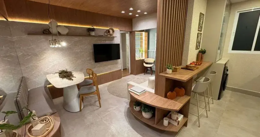 Indaiatuba - Apartamento na planta 2 Dormitórios com Suíte - Parque dos Pássaros