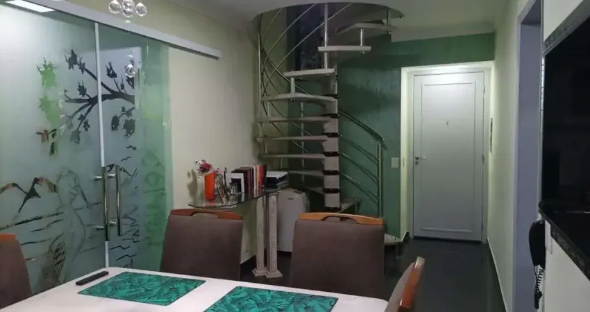 Santo André - Casa Branca: Cobertura Dúplex à Venda com 2 Dorms Suíte e Gourmet