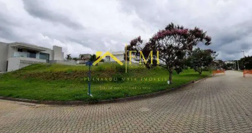 Terreno de esquina com 1044m² no Reserva do Paratehy