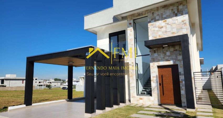 Casa em Cond. fechado (Vereda dos Campos) 3 suítes e escritório