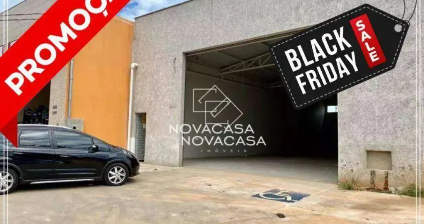 Galpão para alugar, 300 m² por r$ 9.216,66/mês - xangri-lá - contagem/mg