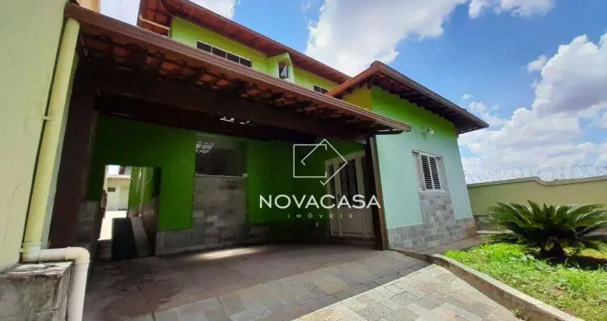 Casa com 4 dormitórios à venda, 334 m² por r$ 720.000,00 - canaã - belo horizonte/mg