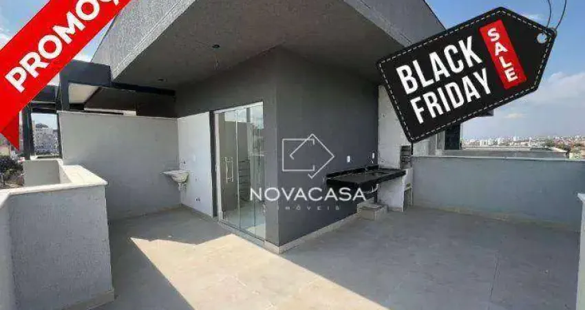 Cobertura com 3 dormitórios à venda, 92 m² por r$ 533.500,00 - copacabana - belo horizonte/mg