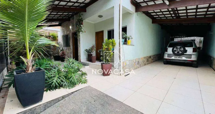 Casa com 4 dormitórios à venda, 250 m² por r$ 1.050.000 - trevo - belo horizonte/mg