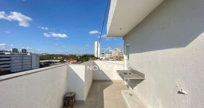 Cobertura com 3 dormitórios à venda, 95 m² por R$ 490.000,00 - Vila Cloris - Belo Horizonte/MG