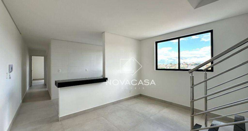Cobertura com 3 dormitórios à venda, 118 m² por R$ 590.000,00 - Planalto - Belo Horizonte/MG