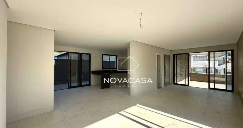 Apartamento garden com 4 dormitórios à venda, 148 m² por r$ 1.780.000,00 - jaraguá - belo horizonte/mg