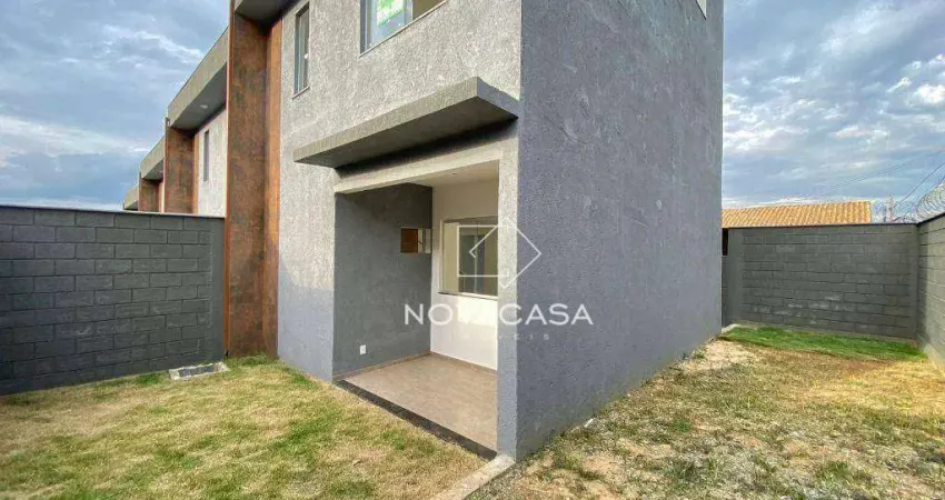 Casa com 3 dormitórios à venda, 82 m² por r$ 360.000,00 - dom pedro i - são josé da lapa/mg