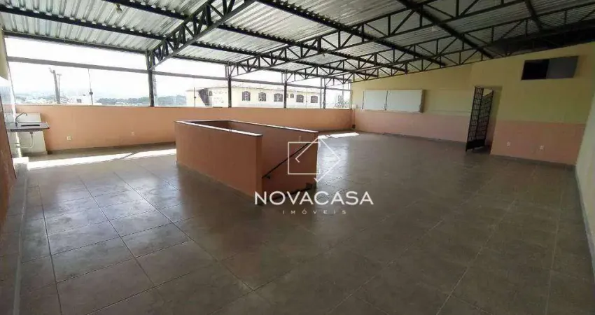Salão para alugar, 141 m² por r$ 5.000,00/mês - rio branco - belo horizonte/mg