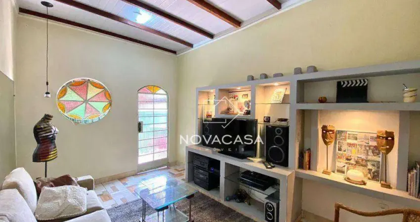 Casa com 3 dormitórios à venda, 150 m² por R$ 595.000,00 - Planalto - Belo Horizonte/MG