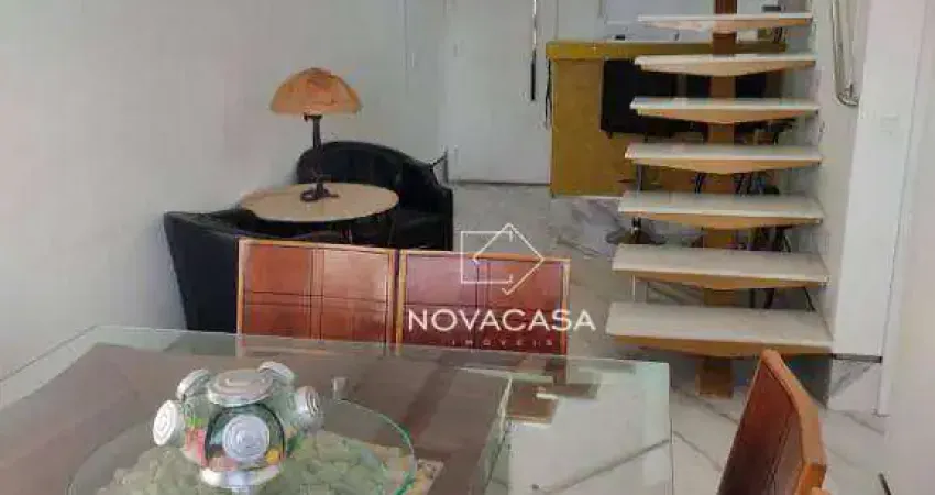 Cobertura com 2 dormitórios à venda, 95 m² por r$ 620.000,00 - planalto - belo horizonte/mg