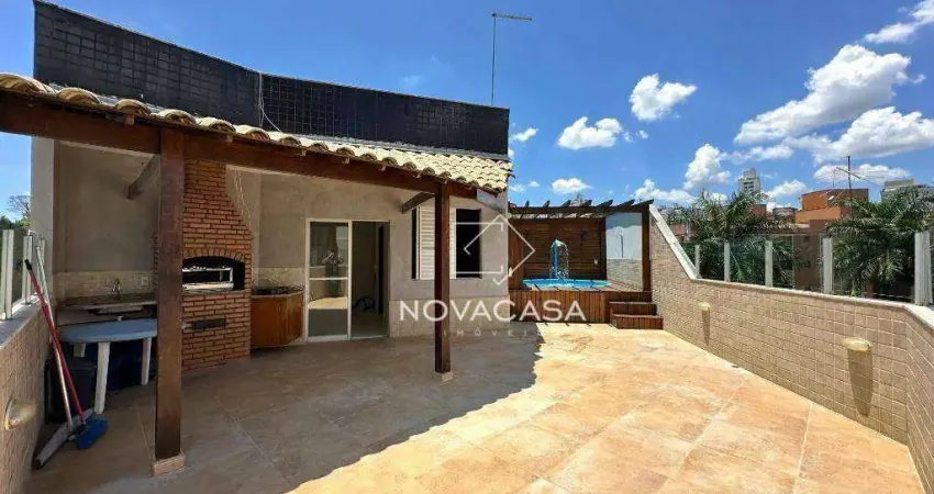 Cobertura com 4 dormitórios à venda, 214 m² por R$ 950.000,00 - Castelo - Belo Horizonte/MG