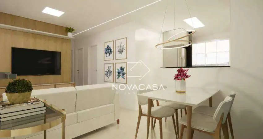 Apartamento Garden com 2 dormitórios à venda, 70 m² por R$ 214.900,00 - Porto Seguro - Ribeirão das Neves/MG