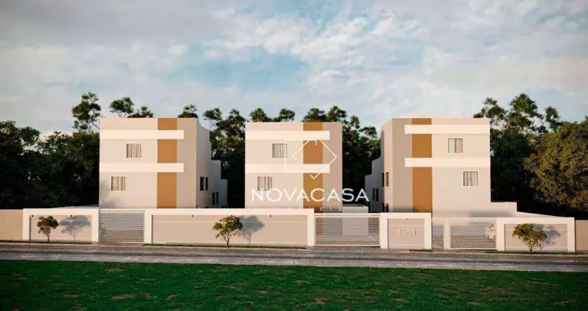 Casa com 2 dormitórios à venda, 53 m² por R$ 341. - Pedra Azul - Contagem/MG