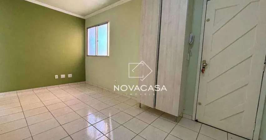 Apartamento com 3 dormitórios para alugar, 68 m² por R$ 1.948,00 - Santa Branca - Belo Horizonte/MG