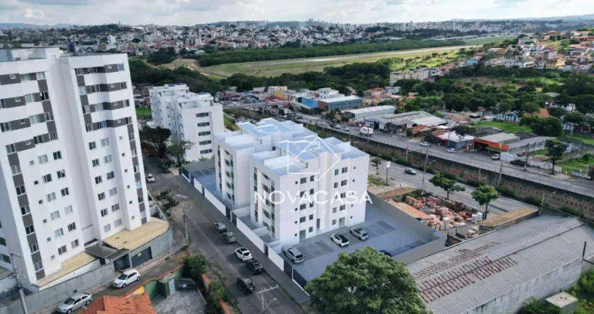 Apartamento com 2 dormitórios à venda, 45 m² por r$ 322.000,00 - minaslândia (p maio) - belo horizonte/mg