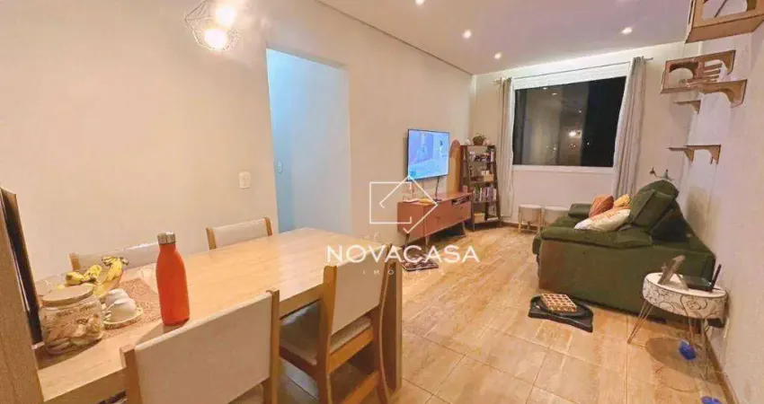 Apartamento com 2 dormitórios à venda, 60 m² por r$ 285.000,00 - santa branca - belo horizonte/mg