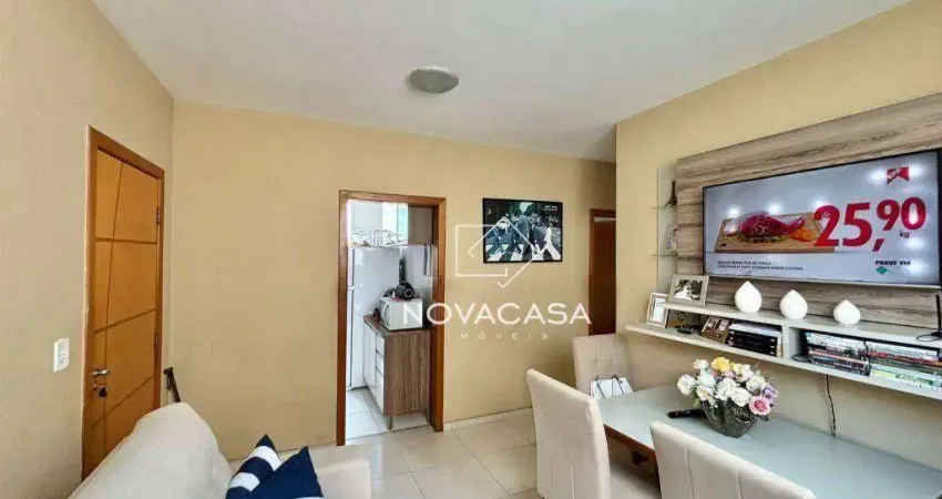 Apartamento com 3 dormitórios à venda, 56 m² por r$ 290.000,00 - planalto - belo horizonte/mg
