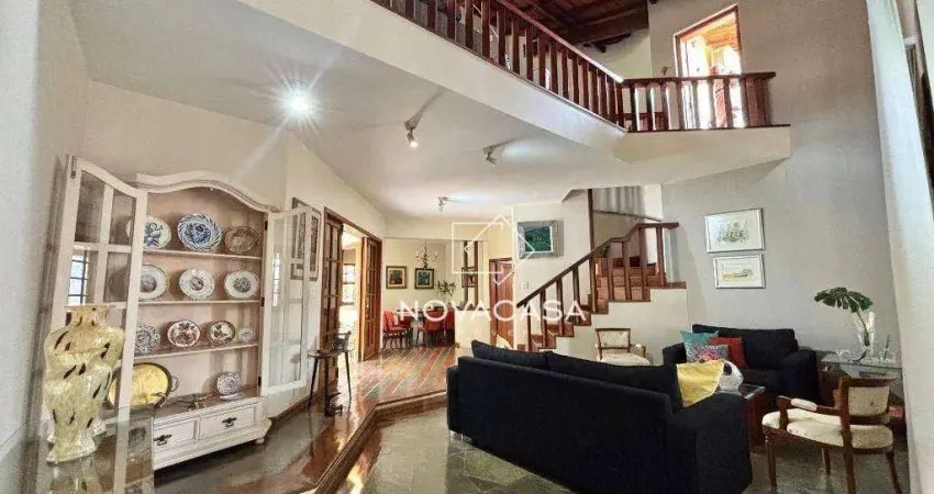 Casa com 4 dormitórios à venda, 317 m² por r$ 1.600.000,00 - itapoa - belo horizonte/mg