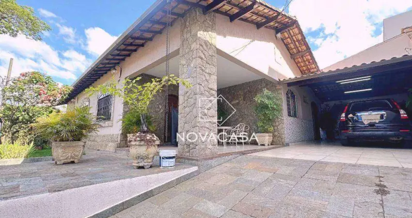 Casa com 3 dormitórios à venda, 249 m² por r$ 1.290.000,00 - itapoã - belo horizonte/mg