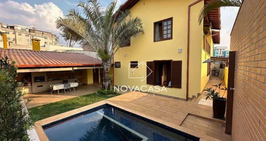 Casa com 6 dormitórios à venda, 343 m² por r$ 1.800.000,00 - itapoã - belo horizonte/mg