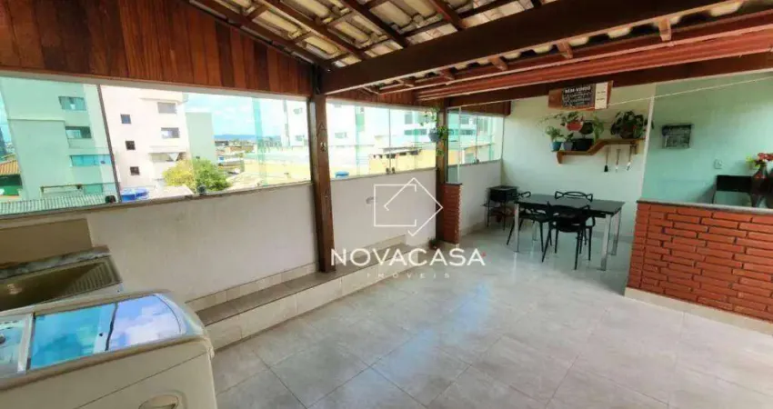 Cobertura com 3 dormitórios à venda, 99 m² por r$ 530.000,00 - planalto - belo horizonte/mg