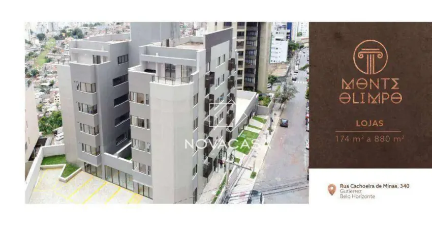 Loja para alugar, 174 m² por r$ 9.062,00/mês - gutierrez - belo horizonte/mg