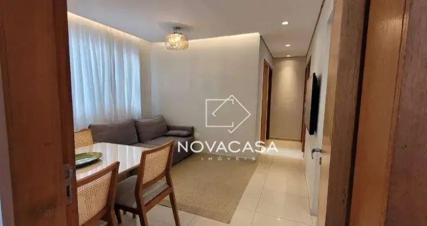 Apartamento com 3 dormitórios à venda, 79 m² por r$ 540.000,00 - planalto - belo horizonte/mg