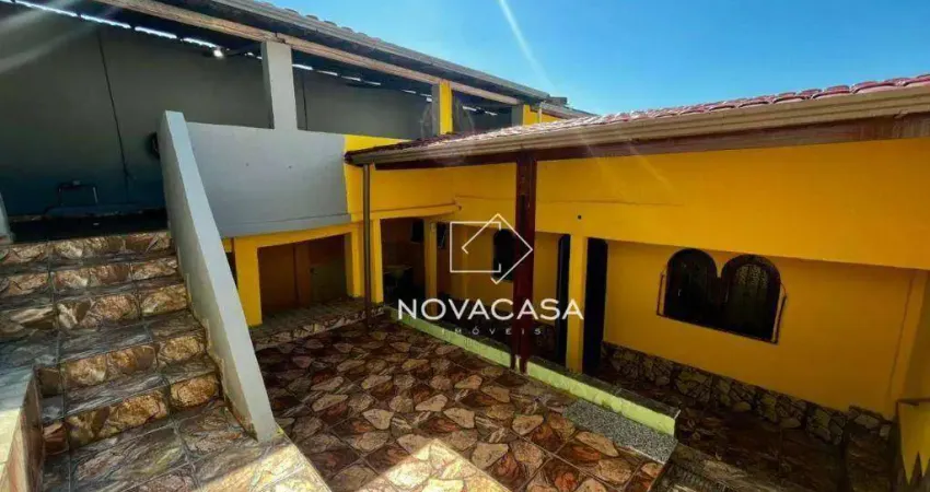 Casa com 3 dormitórios para alugar, 101 m² por r$ 2.963,24/mês - floramar - belo horizonte/mg
