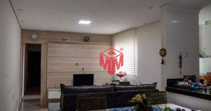 Cobertura com 3 dormitórios à venda, 170 m² por R$ 750.000,00 - Utinga - Santo André/SP