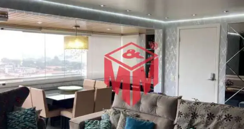 Apartamento mobiliado com 3 suítes à venda, 128 m² por r$ 1.225.000 - centro - santo andré/sp