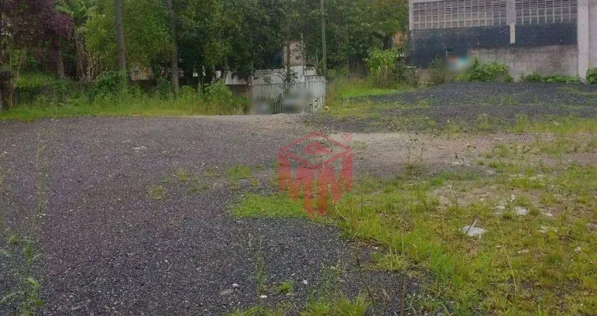 Terreno para alugar, 1300 m² por r$ 8.797,88/mês - batistini - são bernardo do campo/sp