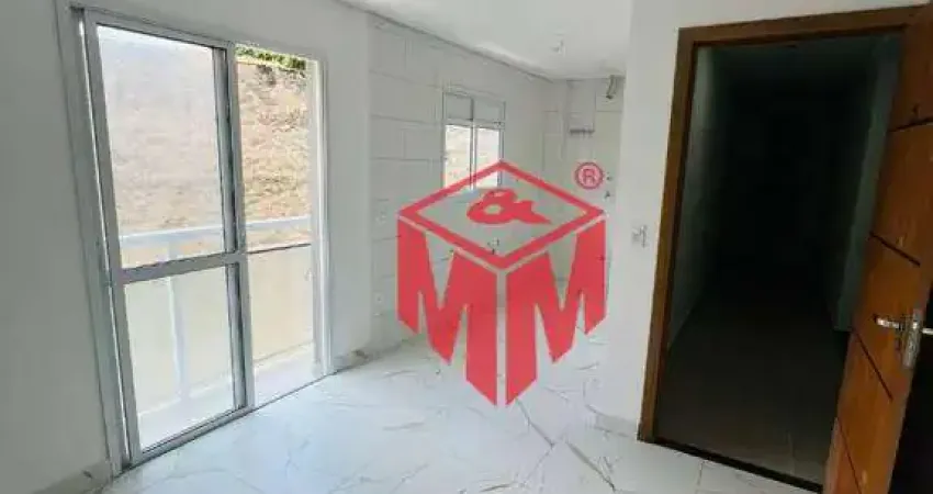 Apartamento NOVO com 2 dormitórios à venda, 47 m² por R$ 365.000 - Vila Alice - Santo André/SP