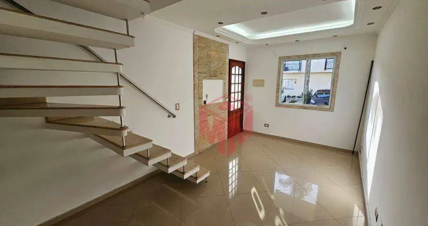 Sobrado com 2 dormitórios para alugar, 78 m² por R$ 2.818,11/mês - Nova Petrópolis - São Bernardo do Campo/SP